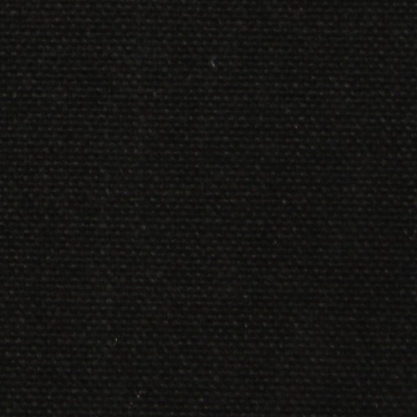 Cotton Canvas Heavy Black Flameproofed (NDFR)
