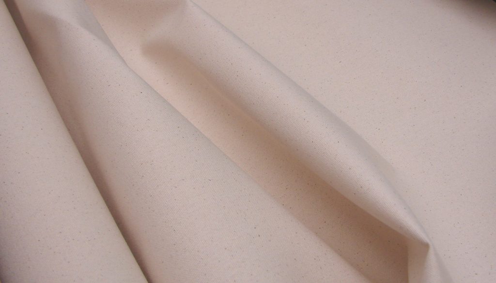 Cotton Duck Natural WB757 Cotton Fabric Whaleys Bradford