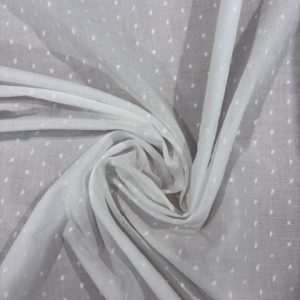 Voile Cotton WBL49 White