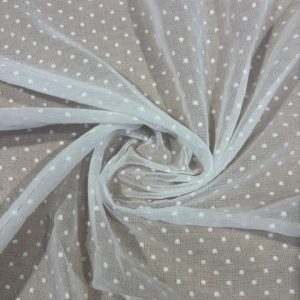Voile Cotton WBL49 White (Optic White) – SHORT PIECES (1-9MT IN LENGTH) – SPECIAL OFFER